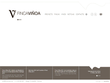 Tablet Screenshot of fincavinoa.com